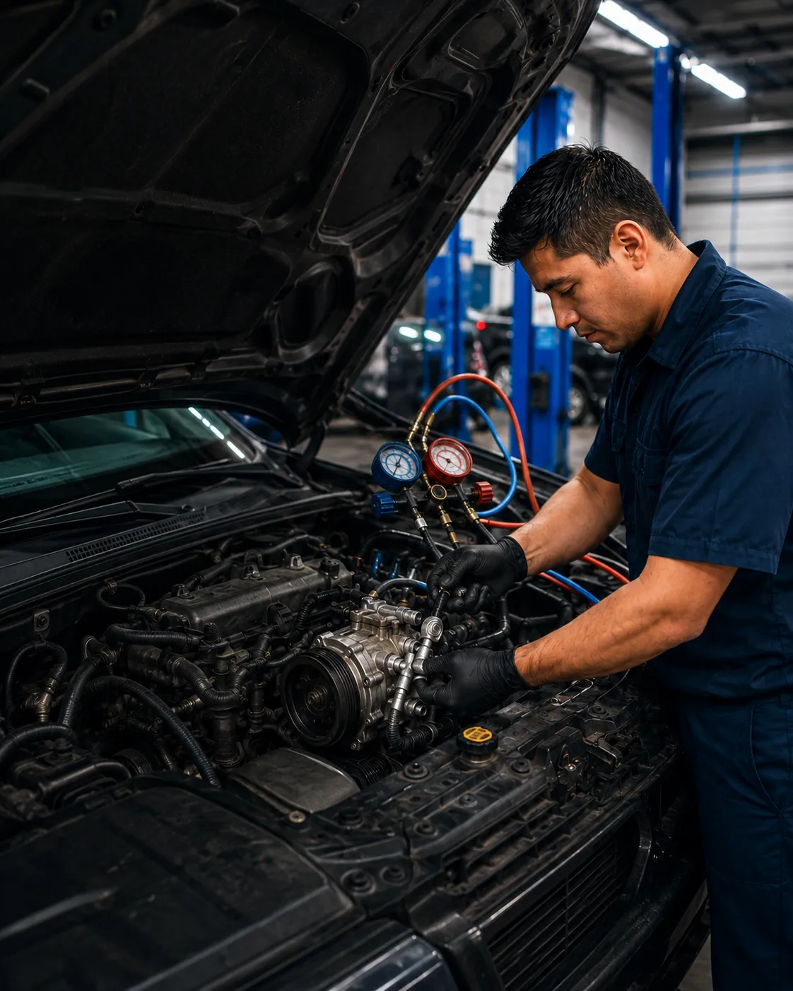 Aire acondicionado automotriz