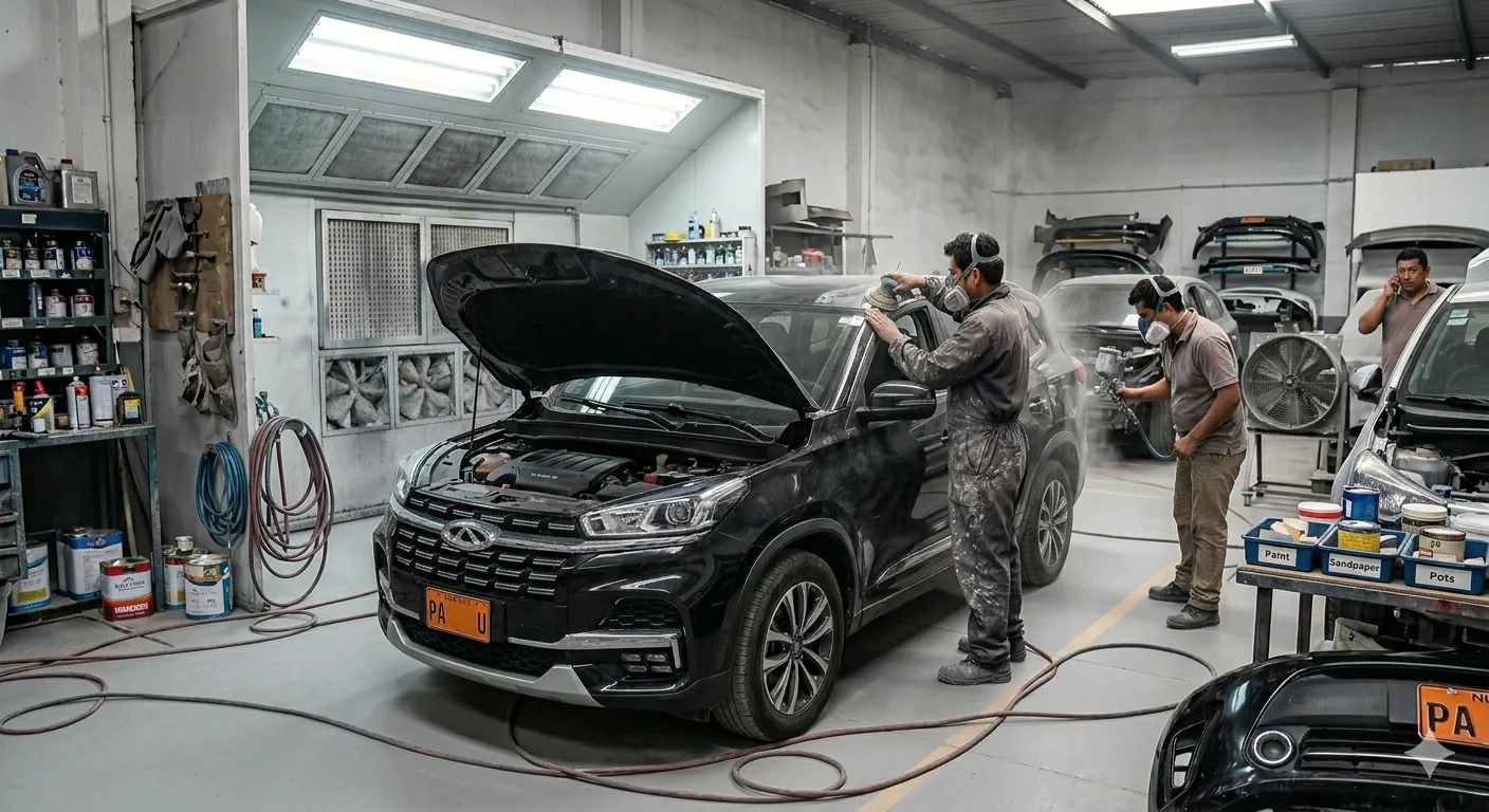 Taller de pintura automotriz Autonation